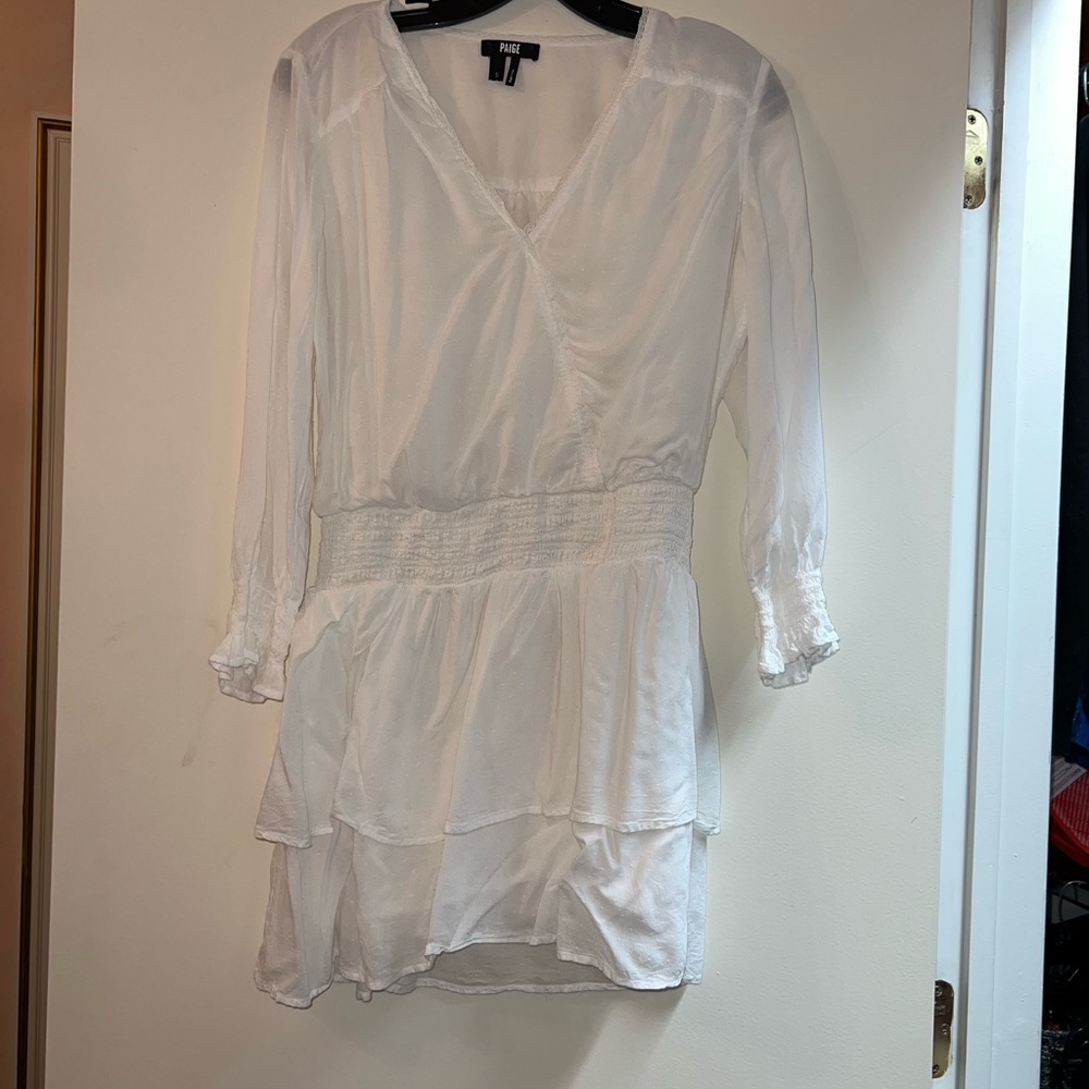 Paige white summer dress
